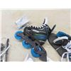 Image 3 : New Youth Figure Skates & Roller Blades Size 8 