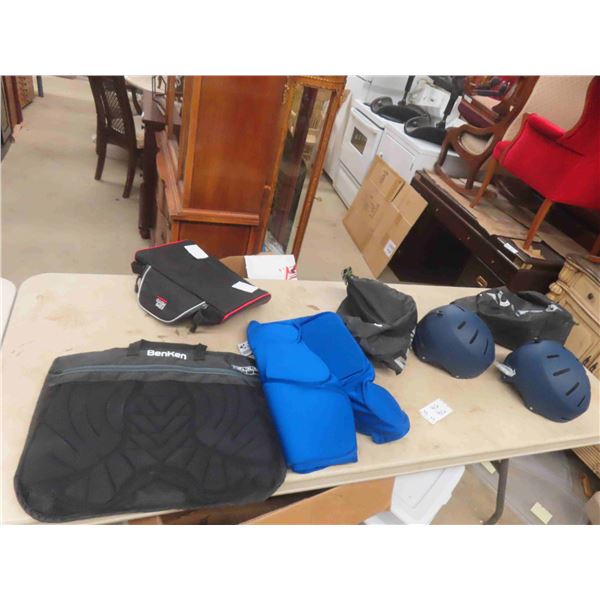 New Snowboard/Skiing Safety Equipment: 2 Helmets, 