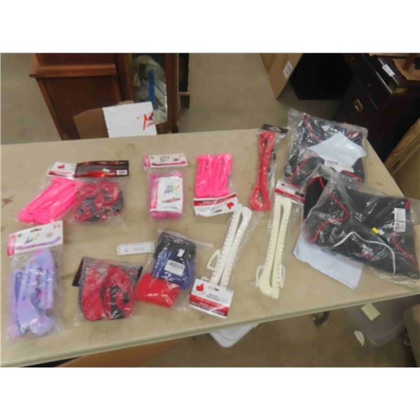 9 New Skate Guards, Soft Cotton Rope, 2 Kemi Motor Saddle