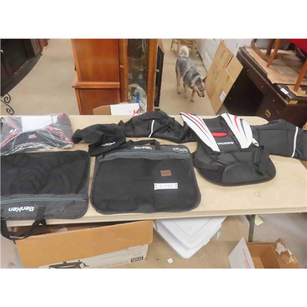 New Vaughan Goalie Chest Protector Saddle Bags & More