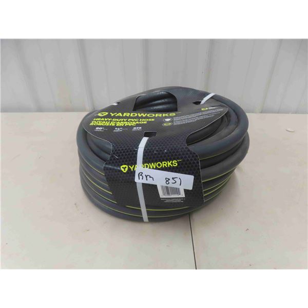New Yardworks Heavy Duty Hose 86ft 5/8'' 