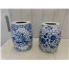 Image 1 : 2 Ceramic Planters 18'' x 11'' 
