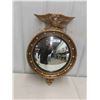 Image 1 : Convex Mirror with Eagle 12'' x 28'' 
