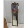 Image 1 : Victorian Style Mirror 8 1/2'' x 32'' 