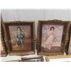 Image 4 : 8 Victorian Style Framed Pictures - Biggest 17'' x 13'' 