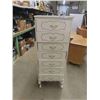 Image 1 : Painted Dresser with 7 Drawers 48'' x 18'' x 14'' 