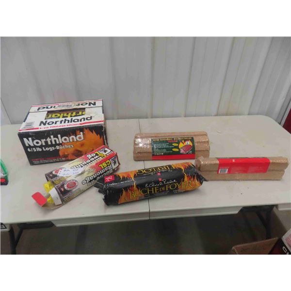 10 Fire Logs 5lbs Each