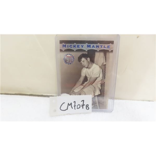 Mickey Mantle Baseball Card
