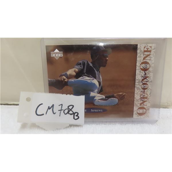 Michael Jordan Baseball Card