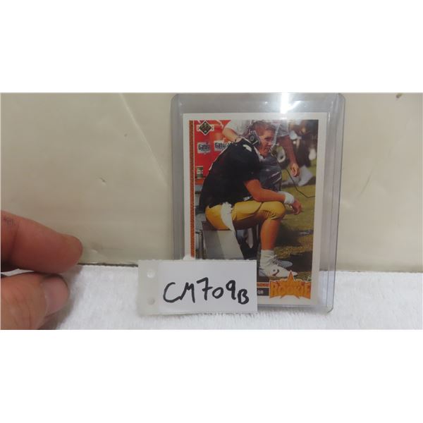 Brett Favre Rookie Football Card