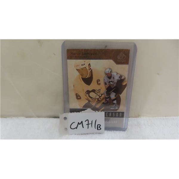 Numbered Mario Lemieux Breakout Season Card