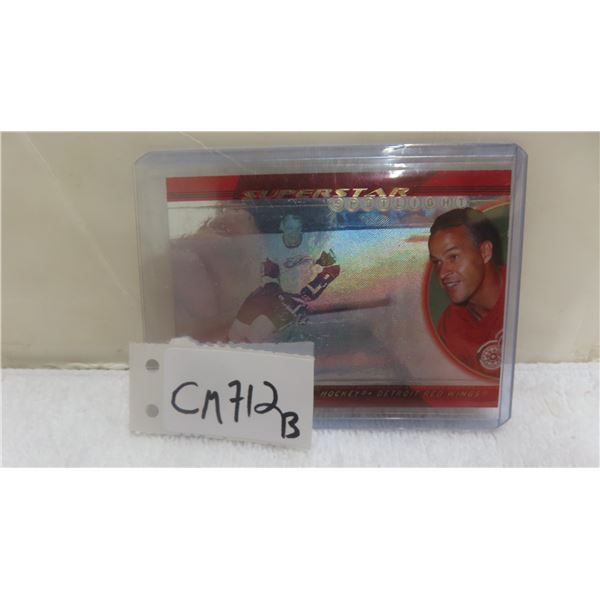 Gordie Howe Detroit Red Wings Card 