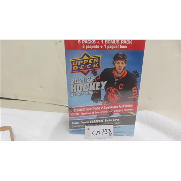 Sealed 2021-22 Upper Deck Series 1 Mega Box 
