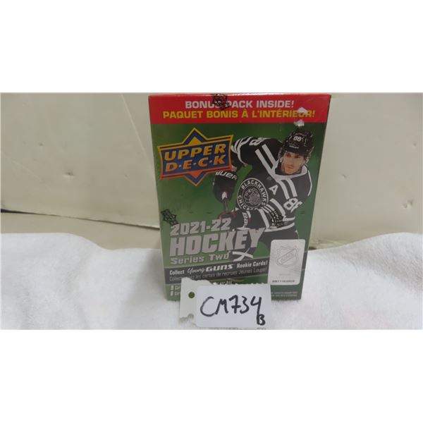 Sealed 2021/22 Upper Deck Series 2 Blaster Box