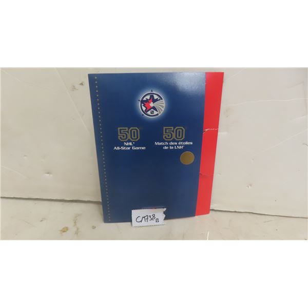 Canada Post NHL All Star Game Stamp Collection