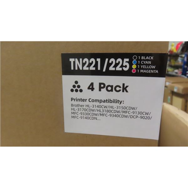 Box of Toner 6x4 Packs TN221/225 