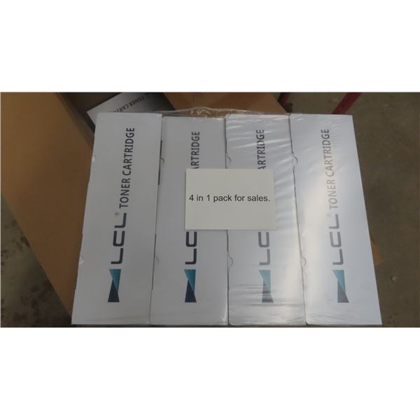 Box of Toner 4x4 Packs - Info in Pics 