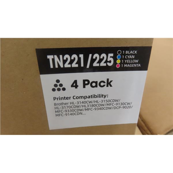 Box of Toner 6x4 Packs TN221/225 