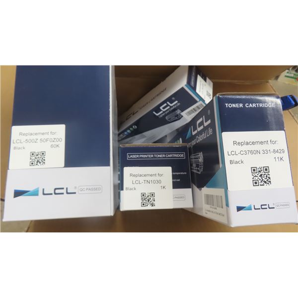 Box of Toner 10 Pieces - Info in Pics 