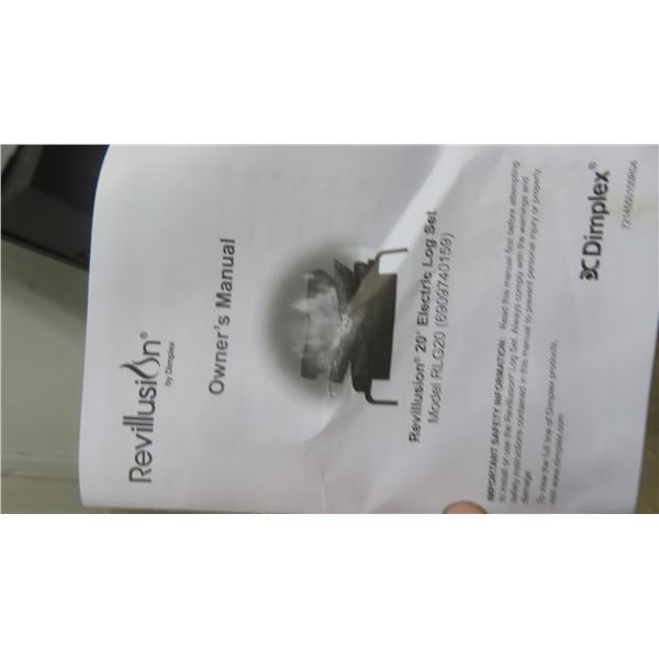 Revillusion 20'' Electric Log Set 