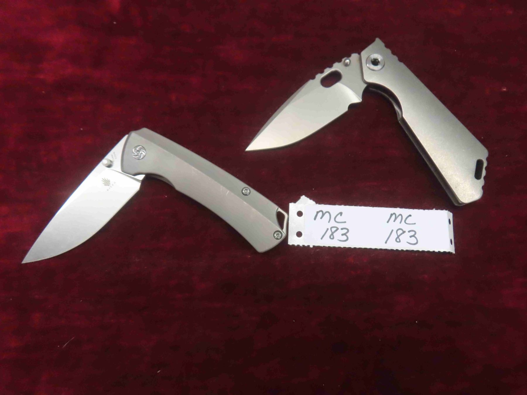 Bohler M390 Folding Knife 8 1/4'' Overall 3 1/2'' Blade , Kizer ...