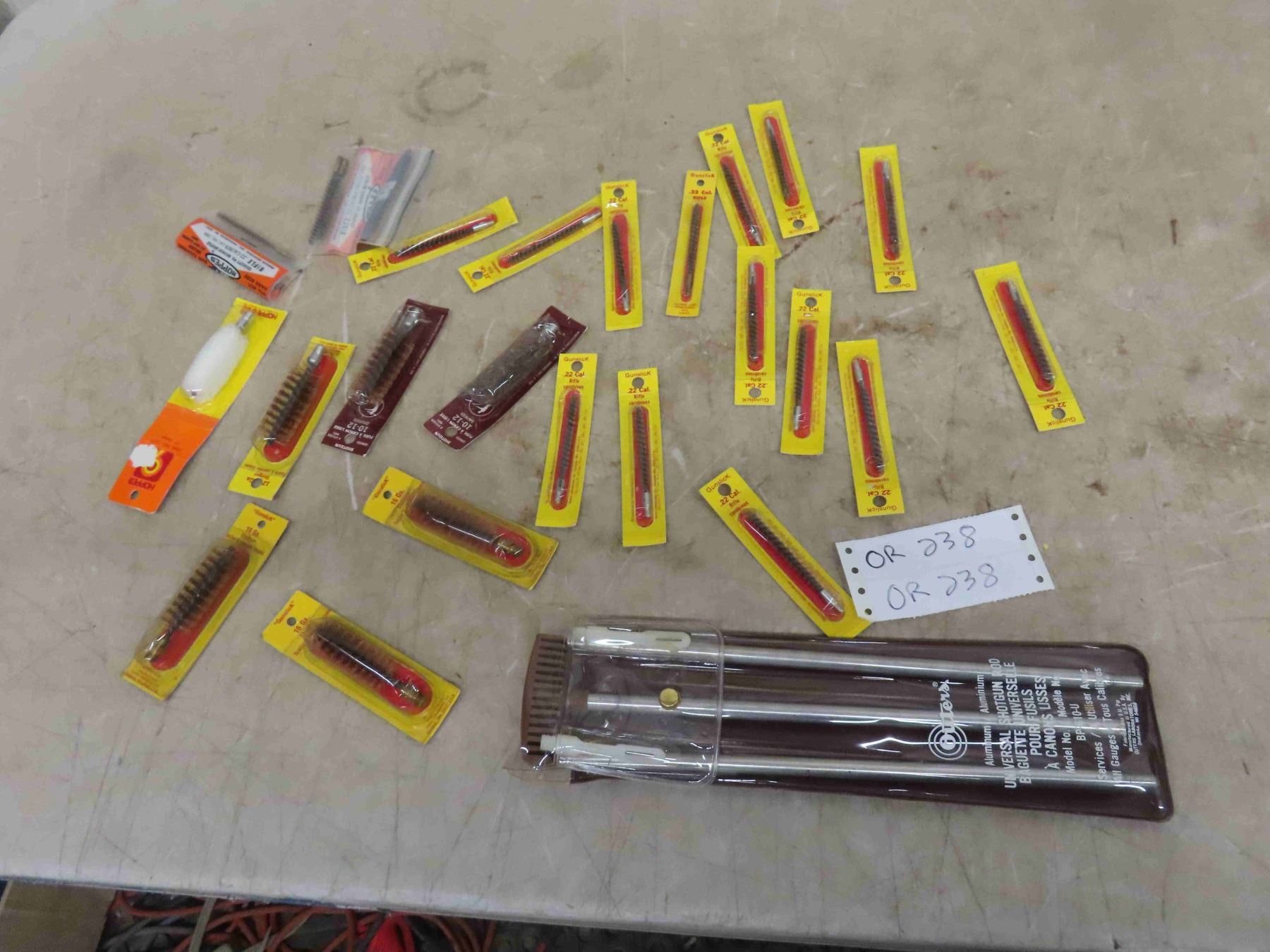 Ink Calabers Rods Cleaning Rods and Brushes - Various Calibers