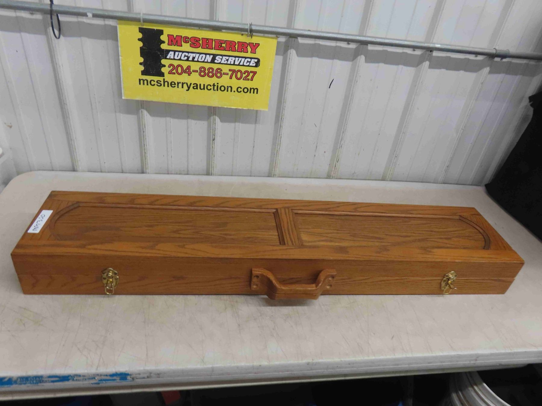 Oak Gun Case 5'' x 49'' x 10''