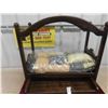 Image 5 : Trundle Canopy Doll Bed Complete with Pillows and Blankets 20'' x