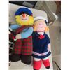 Image 2 : 7 Folky Knitted Dolls 14''-18'' Tall + Some Extra Knitted 