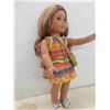 Image 5 : American Girl Doll with Book 18'' Tall 
