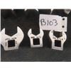 Image 3 : 12 Crow Foot Wrenches 3/8'' + 1/2'' Drive Standard (3) 