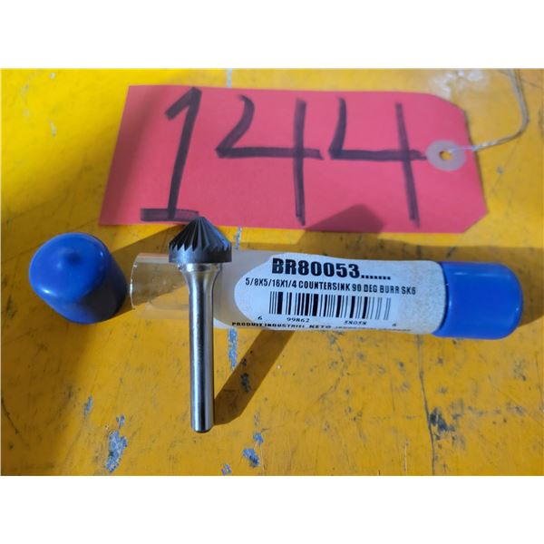 GARRYSON CounterSink 90° Carbide Burr shank 1/4"