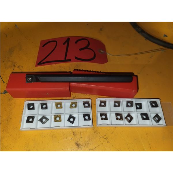 New Boring Bar S12M SCLCR09 with inserts(20) CCMT 31.51