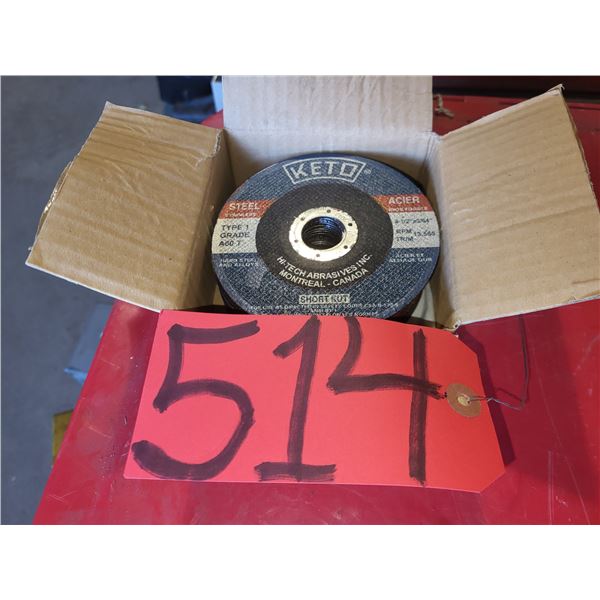 KETO Cutting Disc 4"1/2 x 3/64" (.046") x 7/8"