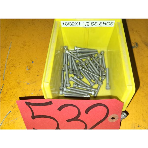 Bin of Allen Cap Screw