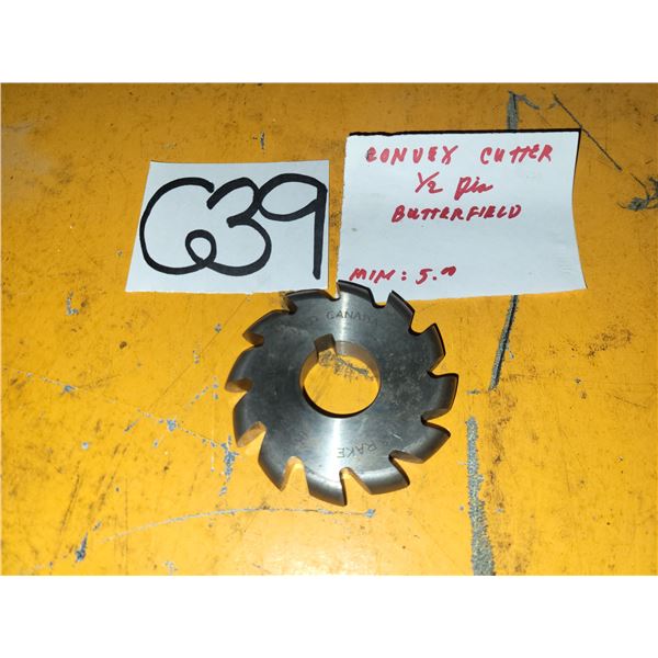 Butterfield Convex Cutter 1/2"