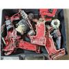 Image 2 : Lot of 18v Milwaukee drills for parts or repair.