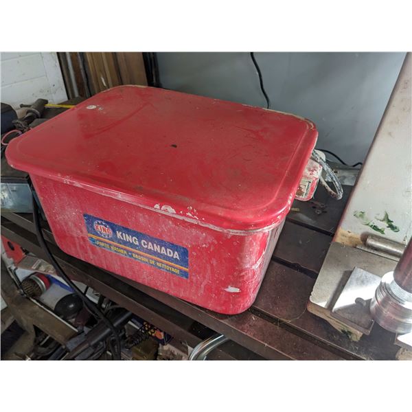 Parts washer. Untested.