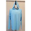 Image 1 : Columbia Sportswear Omni-Freeze Terminal Deflector Zero Long Sleeve Men's Blue Hoodie Size XL