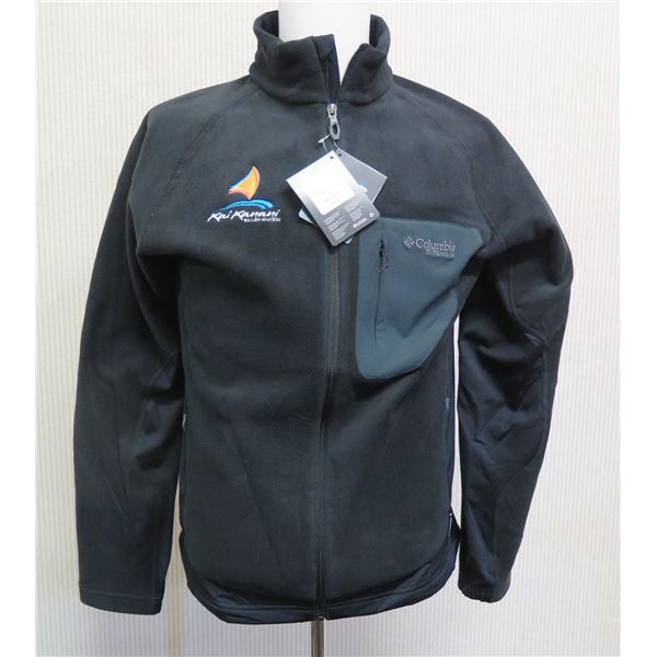 Columbia Sportswear Titan Pass Long Sleeve Men's Black Fleece Jacket Size M