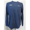 Image 1 : Columbia Sportswear Rugged Ridge Long Sleeve Men's Blue Crew Neck Shirt Size M