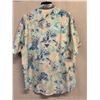 Image 2 : Columbia Men's Super Slack Tide Shirt, UPF 50, Multi-Colored Leaf Print, Size L