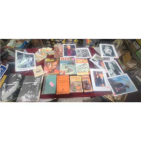 BOOKS MAGAZINES, POST CARDS, PRINTS (COPIES)