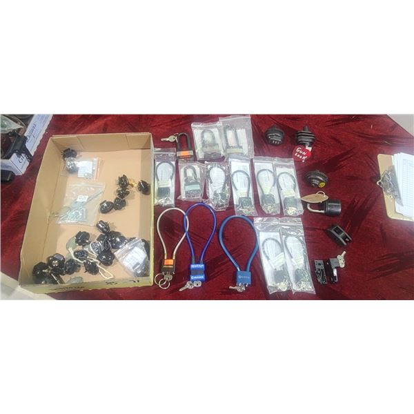 LARGE LOT OF GUN LOCKS