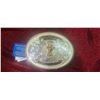 Image 3 : MONTANA SILVER SMITHS LARGE OVAL RIBBON BUCKLE - CLIFF KANE MEMORIAL DOUBLES