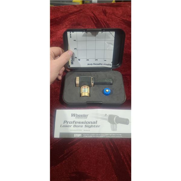 WHEELER PROFESSIONAL LASER BORE SIGHTER