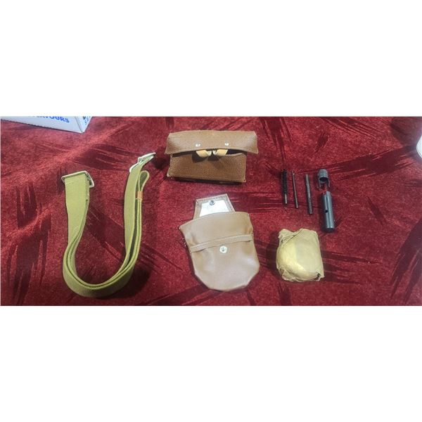 SKS ACCESSOREIS - SLING -AMMO POUCH - CLEANING KIT - OILER AND OILER POUCH