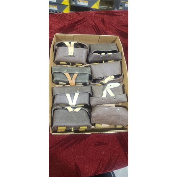 EIGHT SKS AMMO POUCHES