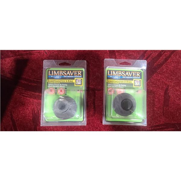 TWO LIMBSAVER SHARPSHOOT X -RINGS TAMES BARRLE VIBRATION