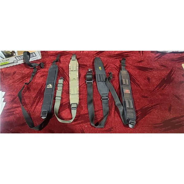 BROWNING, WINCHESTER, AND TWO BUTLER CREEK SLINGS